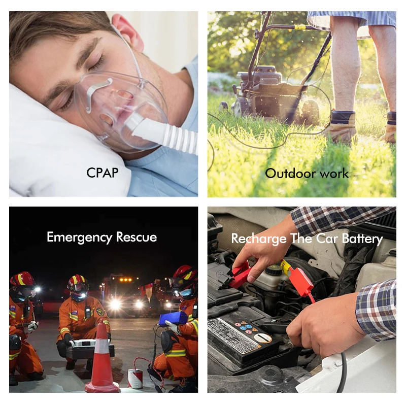 Outdoor Power Supply 600w High Power Mobile Large-Capacity Computer Charging Treasure Camping Emergency Portable Generator