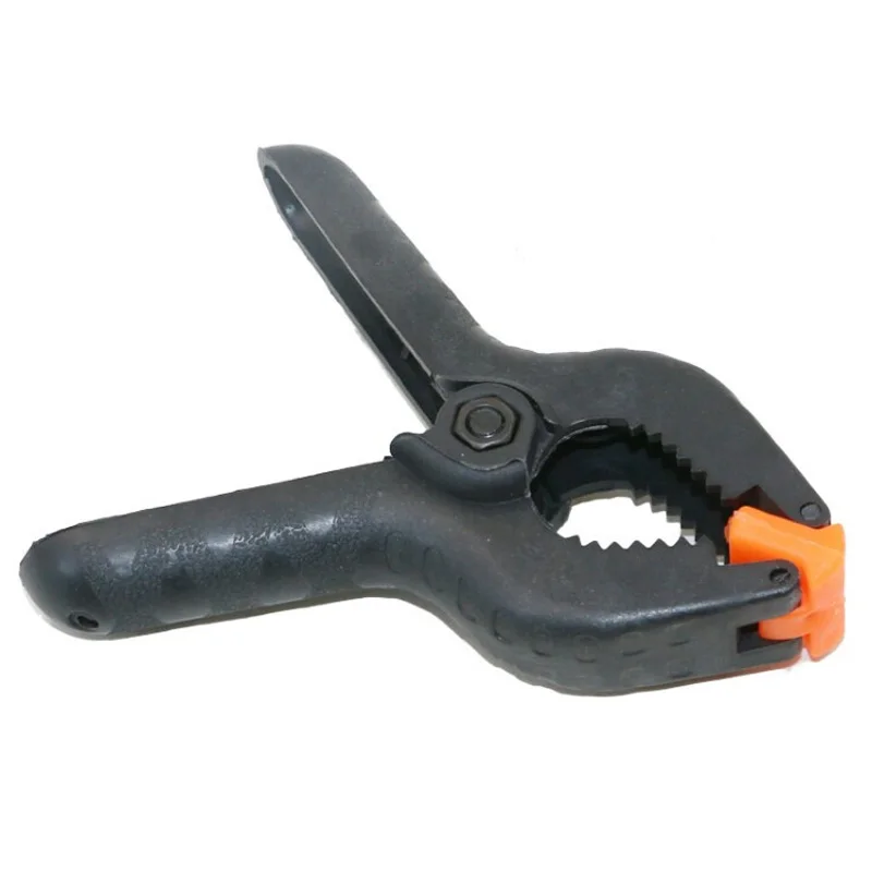 2/3/4/6/9 inch Spring Clamps DIY Woodworking Tools Plastic Nylon Clamps For Woodworking Spring Clip Photo Studio Background