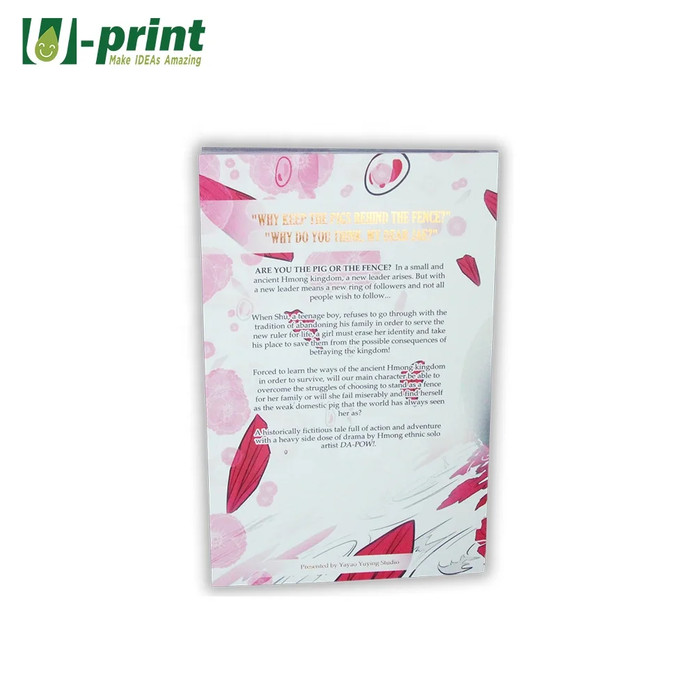 Comic Book Supplies Wholesale Customized Bulk Adult Japanese Manga Books Printing