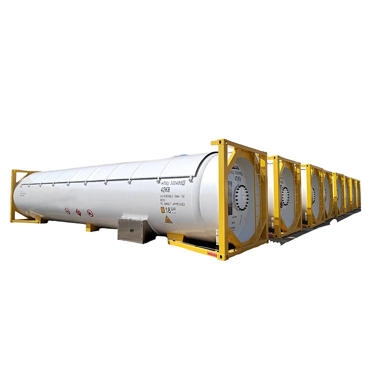 Контейнер-цистерна ISO 20 футов/30 футов/40 футов LN2 LAR LN2O контейнер-цистерна с этиленом LNG