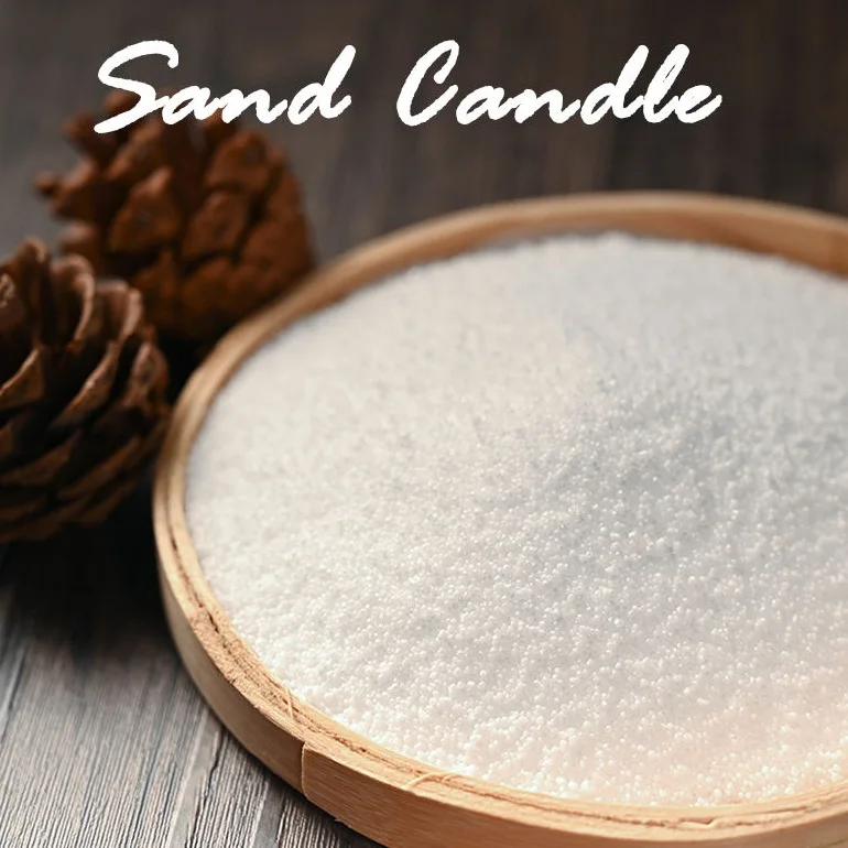Fragrance Pearl Wax Bead Granule Color Powder Palm Wax Aromatic white Pearl Sand Wax for Wedding