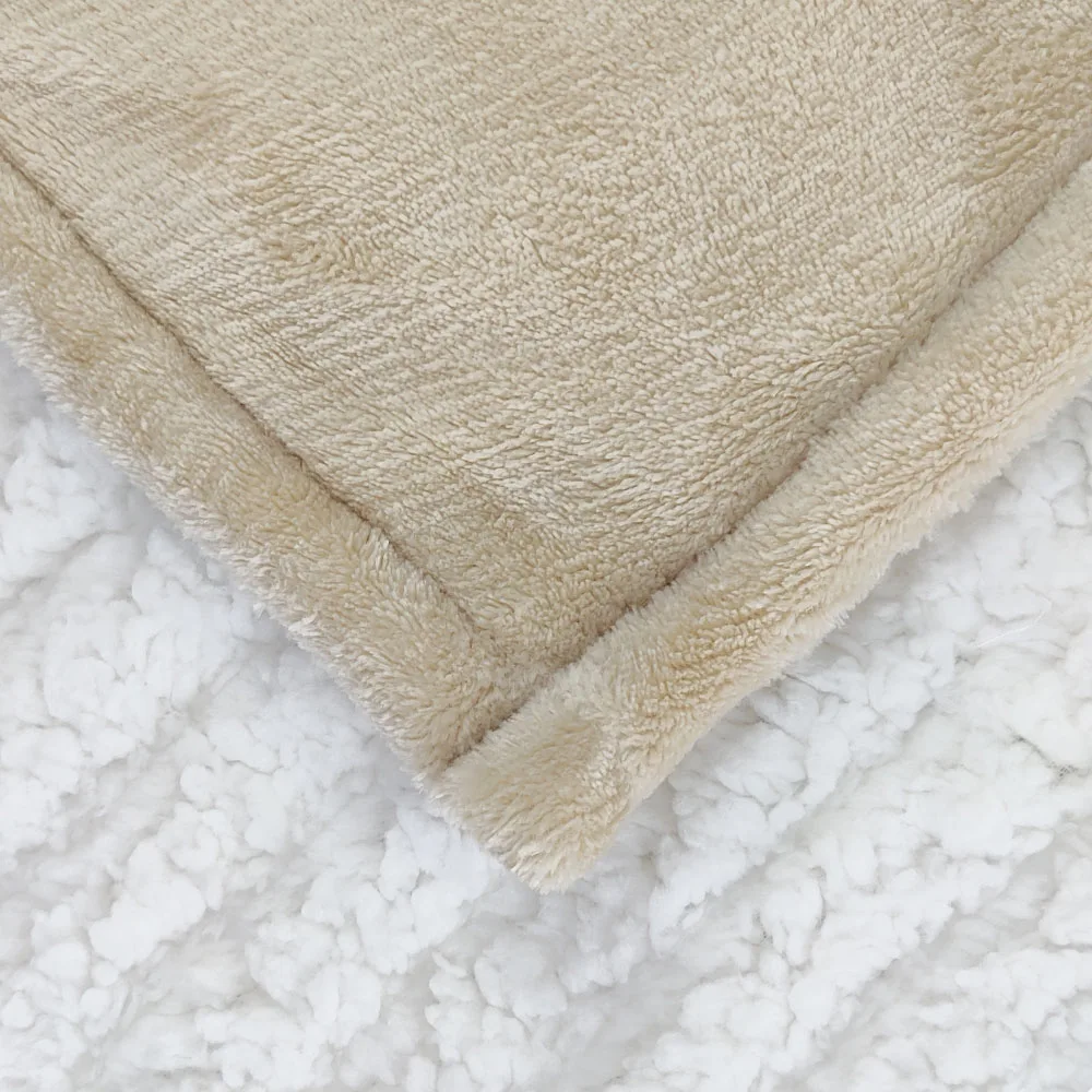 100V 160X130cm 2 Hours Auto Shut-Off 3 Setting Heat Controller Cozy Soft Flannel electric wrap around blanket for Winter