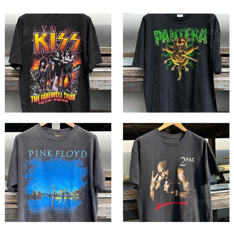 Custom T-Shirt Printing Add Your LOGO Personalized Custom Printed T Shirt For Men Plain Oversized Cotton Tee