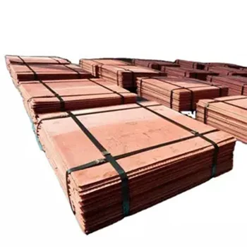 Катод электролитической меди катодной высокого качества 99.99% электролитический 99.9999% 125kgs +/- 1%