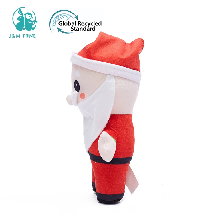 OEM ODM Custom Manufacturer Wholesale Christmas Santa Claus stuffed Plush toy for kids Christmas gift