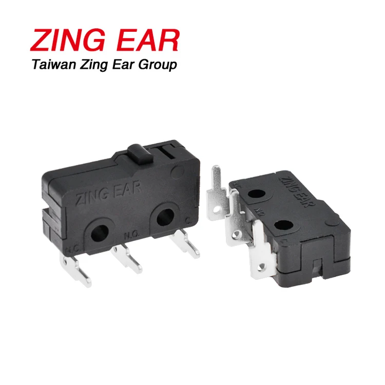 25T125 5E4 5A 125/250VAC 30VDC 1mm Travel 3 Pin PCB Snap Action Limi Tact Mini Right Angle Micro Switch
