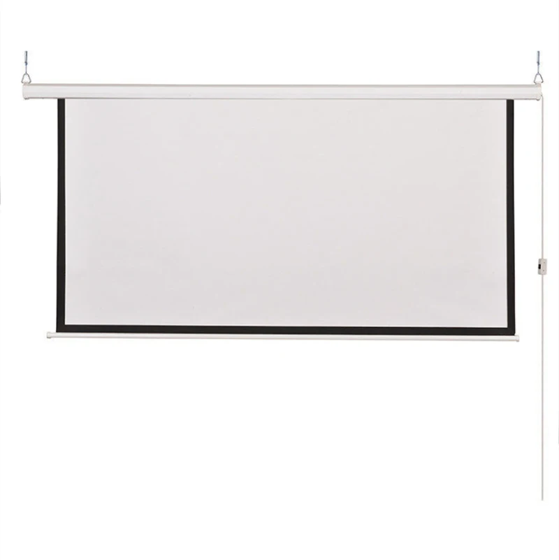  120 inch Электрический проекционный экран электрического управления мультимедиа