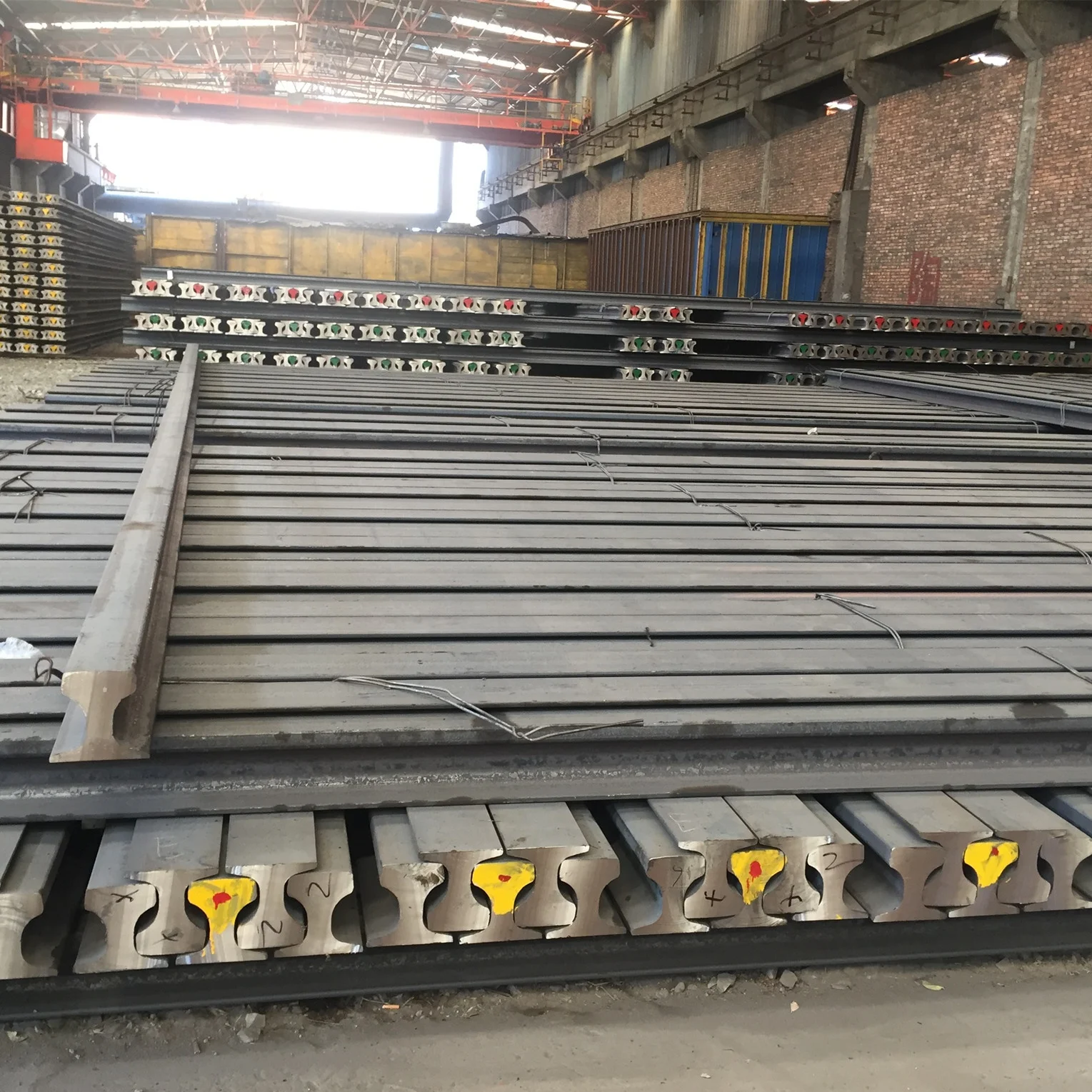 QU70 Crane Railway Rail Used for Wheel Steel Track