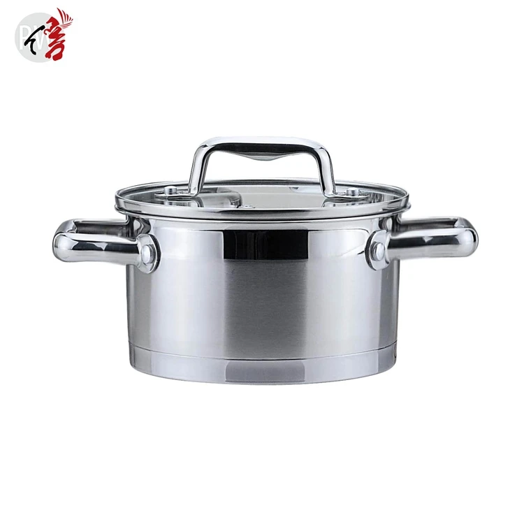 bulk buying straight shape 6pcs stainless steel casserole pot set