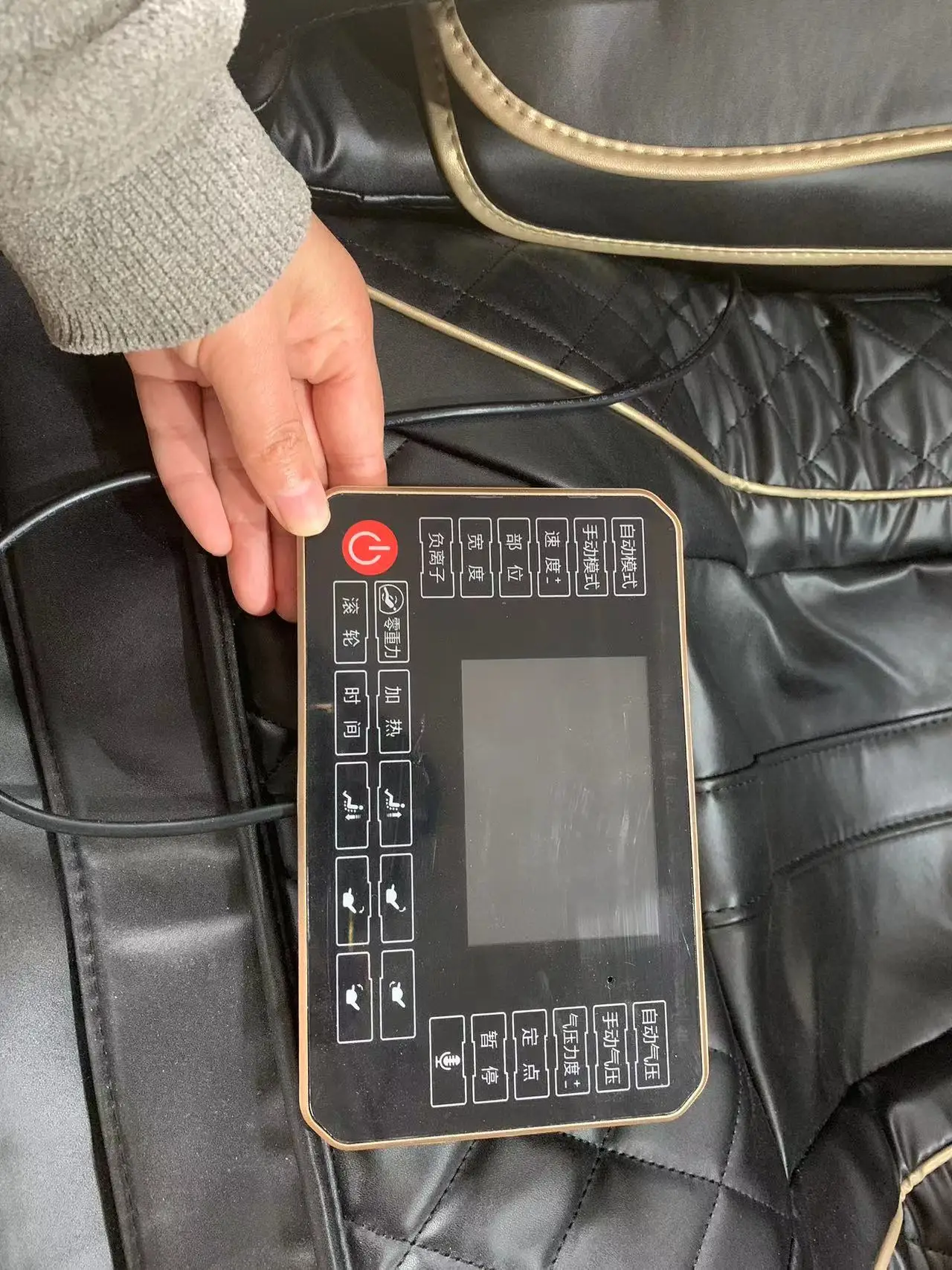 VCT-003B 2024 Luxury Full Body SL Track Arm Leg Neck Foot Modern Style Leather Seat Hand Massage  4D Zero Gravity Massage Chair