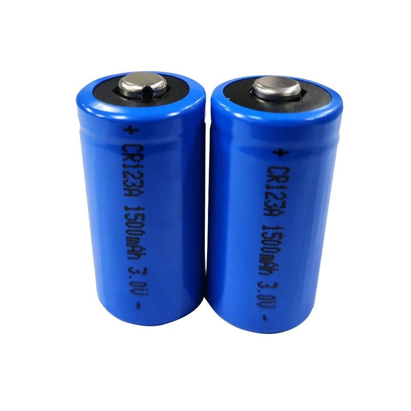 CR123A 3V1000mAh Li-MnO2 primary battery long life & low self-discharge lithium manganese cr123a 3v battery customize available