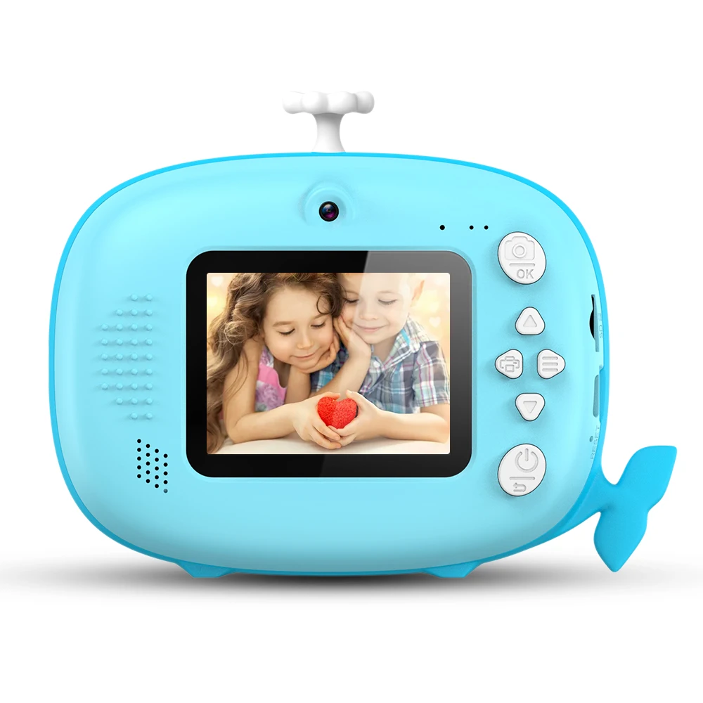 Hot Selling  Digital Print Camera for Kids With 2.4 Inch LCD Digital Camera for Children   Instant Print Camera  for Girls Boys