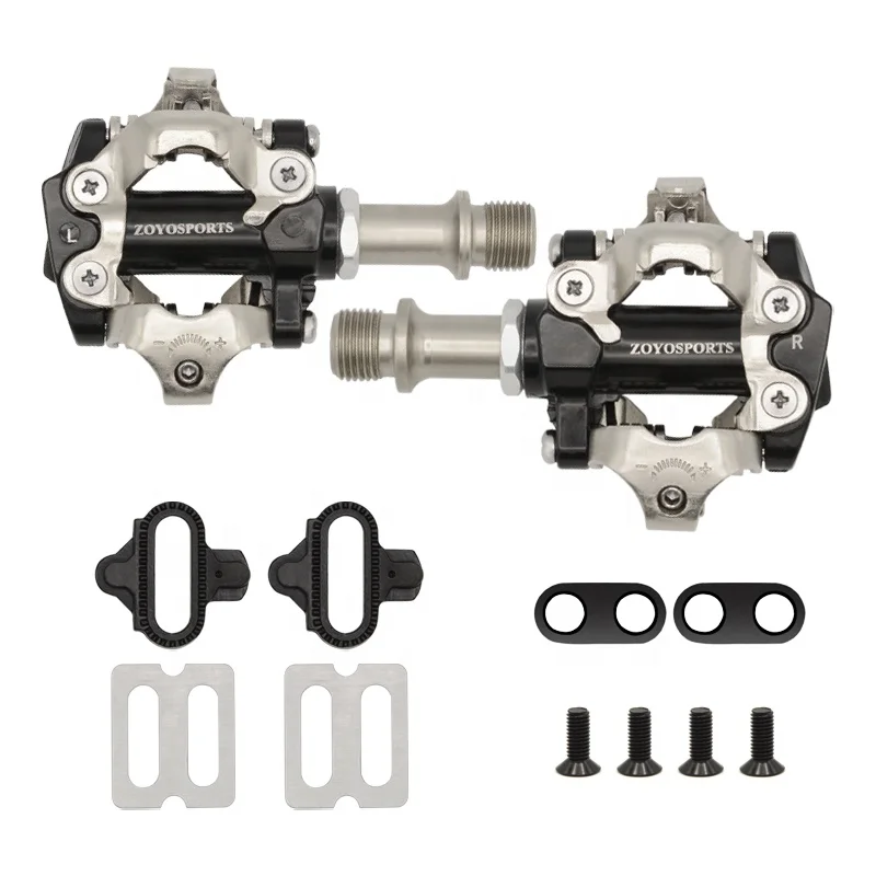  Titanium Alloy Axle Mountain Bicycle Pedals Self Locking Pedal Bike Auto Lock For