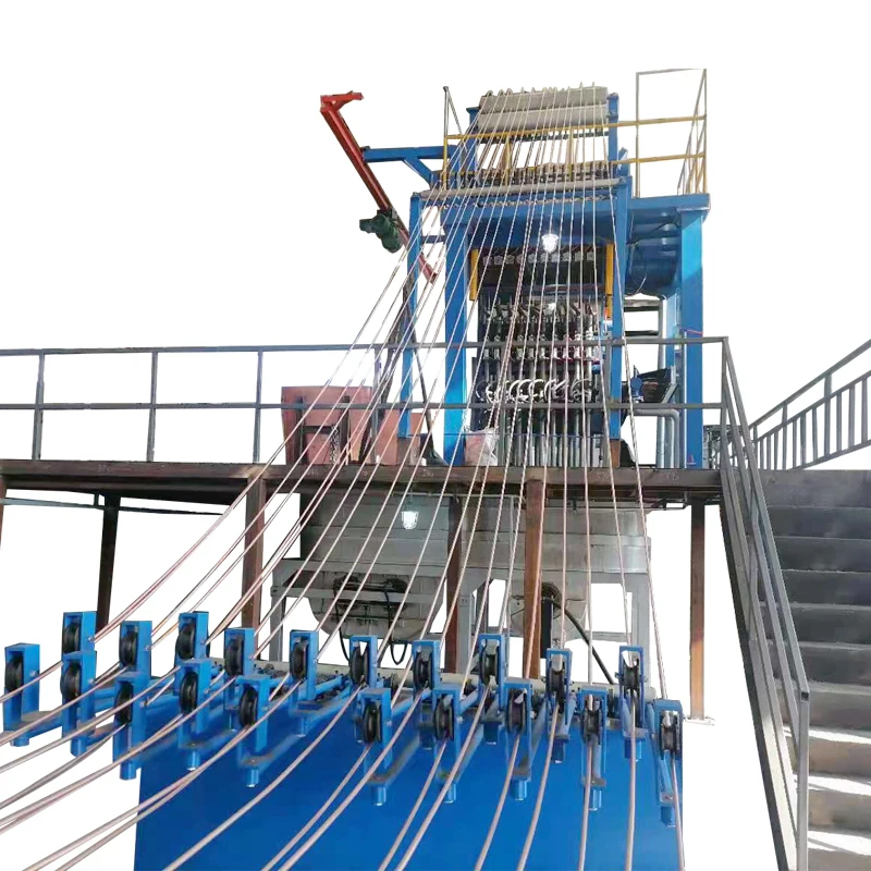 16mm copper rod casting process oxygen free copper rod continuous casting machine