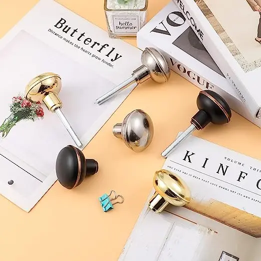 Keyed Indoor Mortise Keyed Lock Set with gold steel Knob Fits 1-3/8 in to 1-3/4 in. Interior Doors,glass door knob