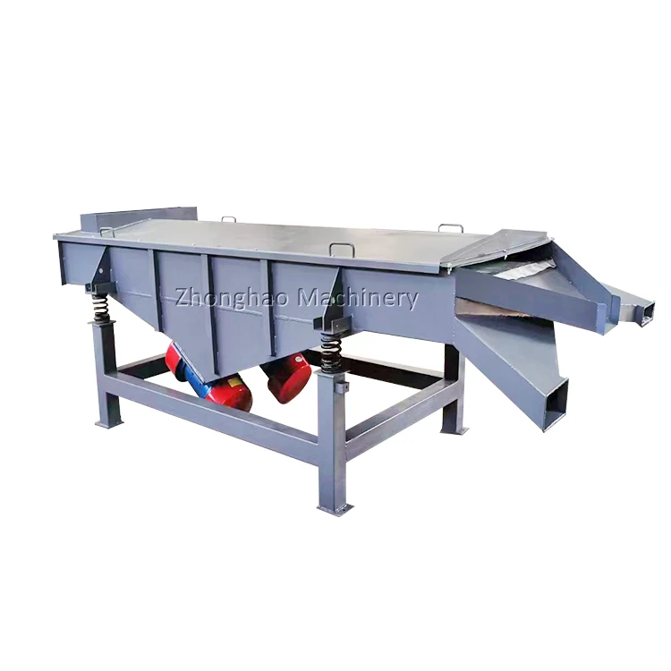 Industry active charcoal powder screening machine linear sand soil vibrating sieve shaker for sale