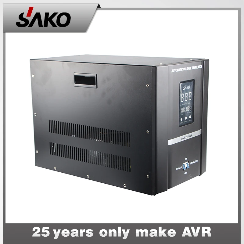  SVC-N-5000W автоматический стабилизатор напряжения однофазный 220 В переменного тока серводвигатель AVR для