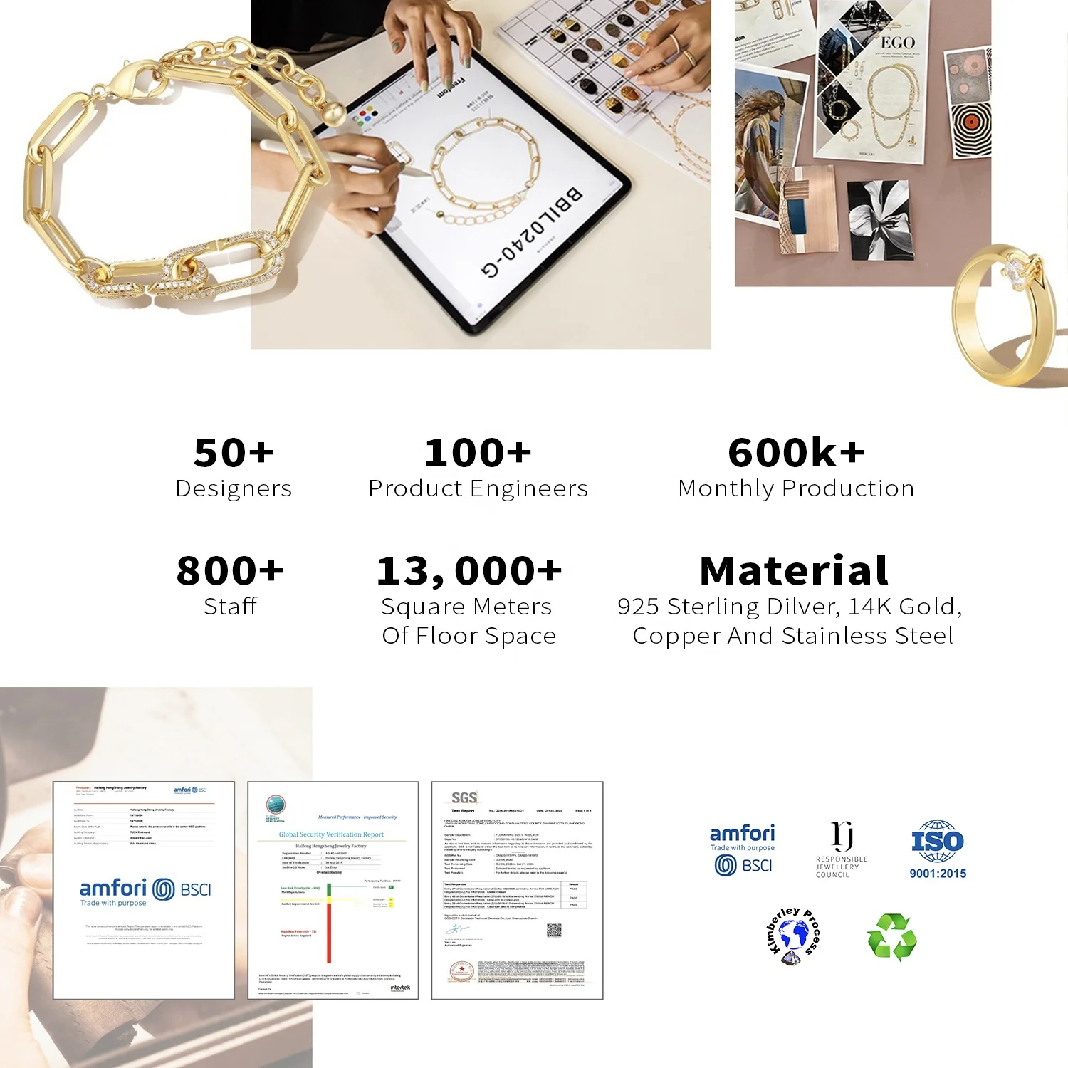 Mercery Jewelry Wholesale Custom ODM OEM DIY Birthstone Twelve Constellations Bracelet 14k Gold Zodiac Sign Charm Bracelets