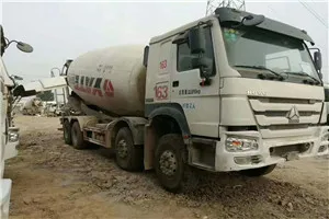 
China Howo Used Cement Mixer Truck 20 Cubic Construction Concrete Mix Diesel 