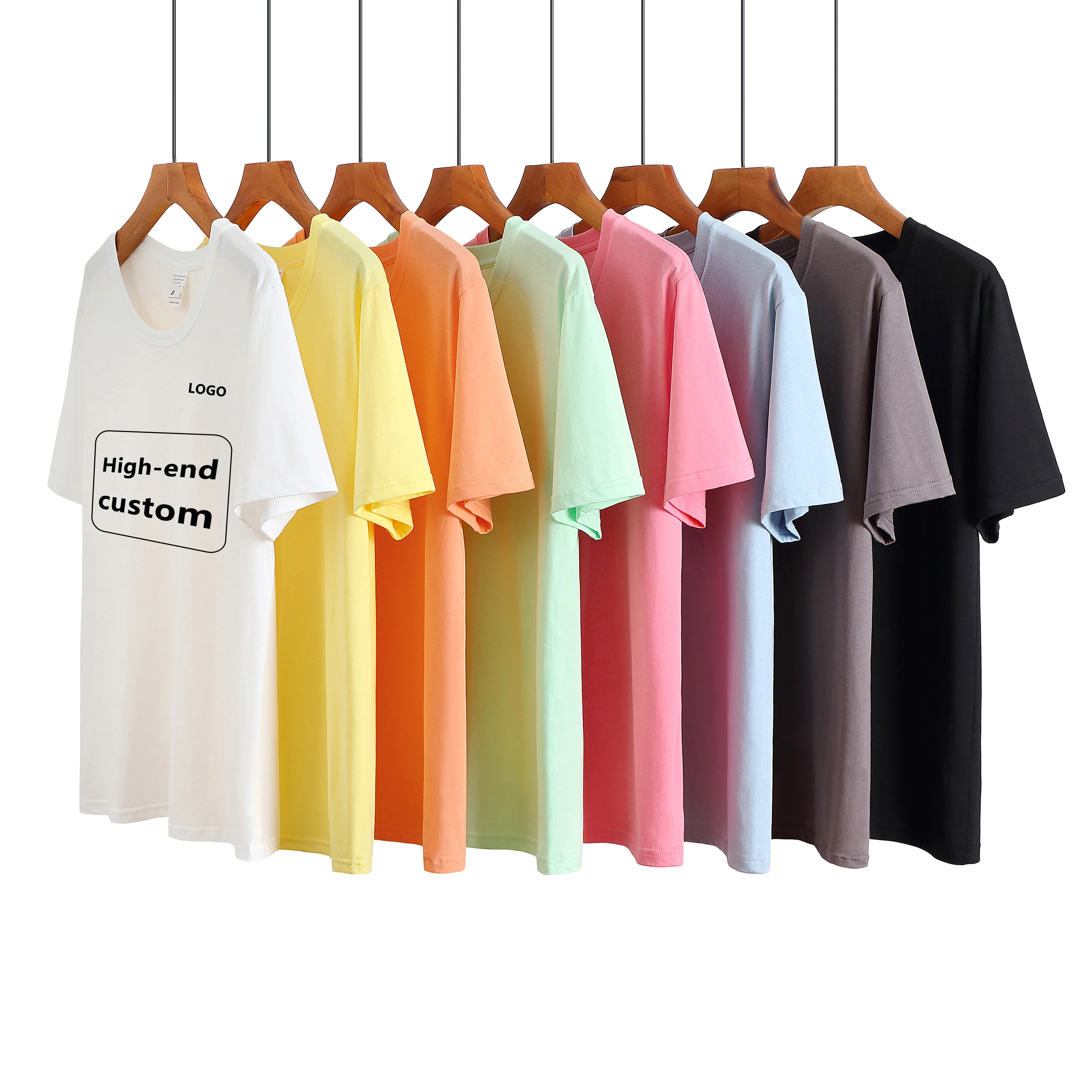 
 Фабричная хлопковая Футболка с круглым вырезом, печать логотипа на заказ, сублимационный дизайн, пользовательская Футболка с принтом  