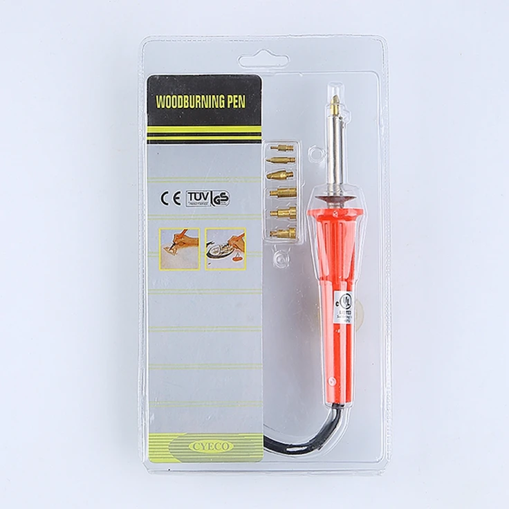 Professional Wood Burning Kits Pyrography Set Wood Burning Pen 25W Soldering Iron
