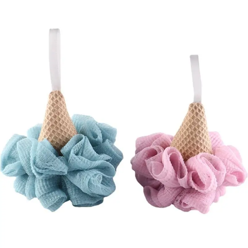 Bath Sponge Ball Soft Hot Sale Low Price Hight Quality Top Selling Net Scrub Wholesale Bamboo African Body Bath Sponge Scrubber