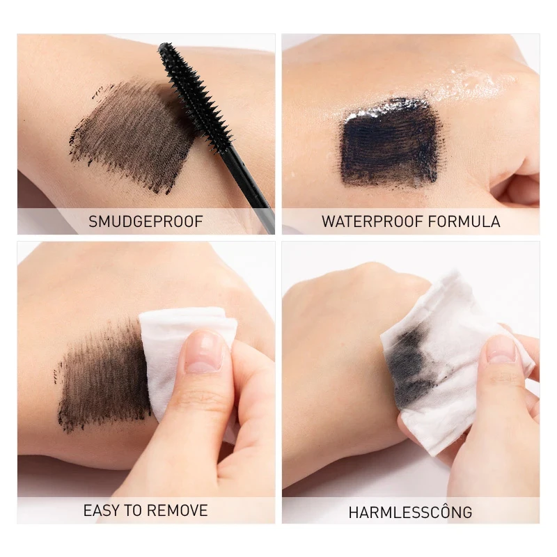 Mini Custom Vegan Mascara Tube High Quality Water Based Volumizing Mascara Private Label