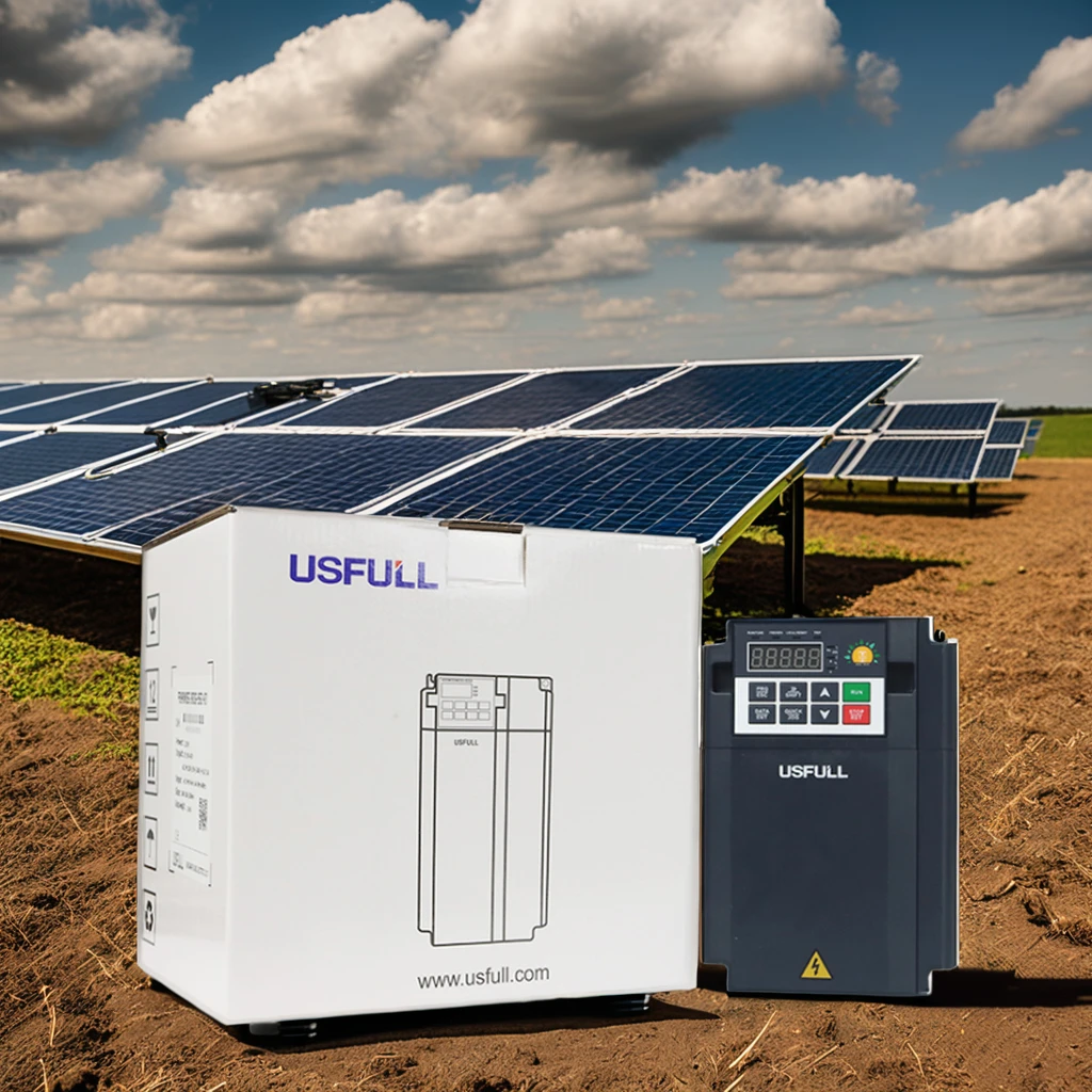 USFULL 0.75kw 220v solar pump inverter MPPT Solar Inverter for Pump Controller 7.5KW 11KW 15KW 22KW 30KW 37KW