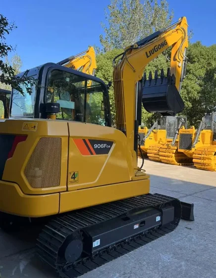 Liugong 906F 6Ton Mini Hydraulic Crawler Excavator Liugong Excavator Digger