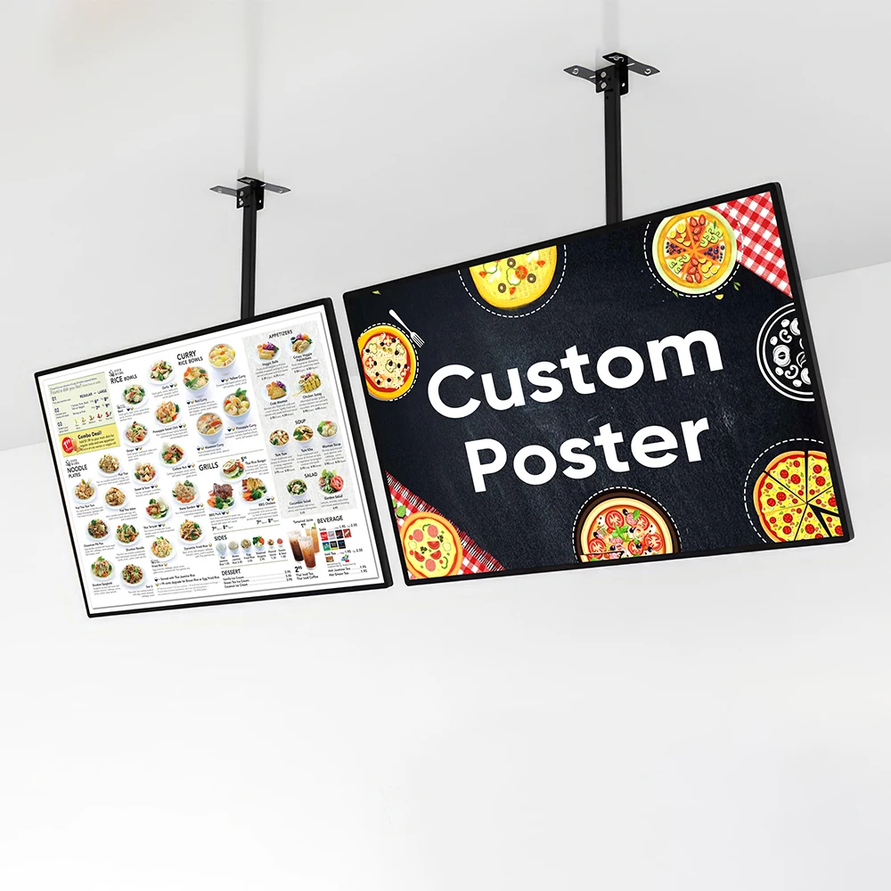 Shop Outdoor light box illuminated advertising LED light box picture frames for advertising display light box