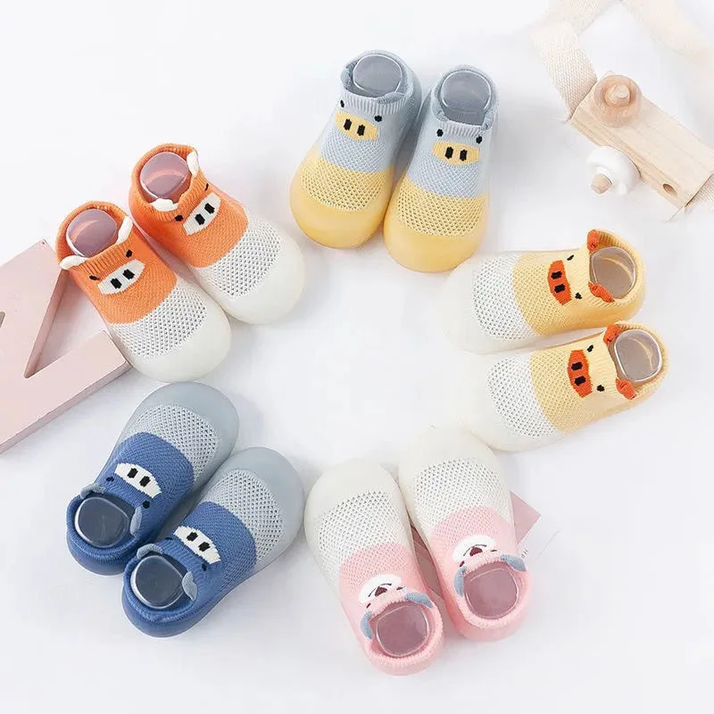Non-Skid Indoor Floor Slipper Shoes Baby Boy Baby Walking Shoes Baby Sock Shoes Rubber