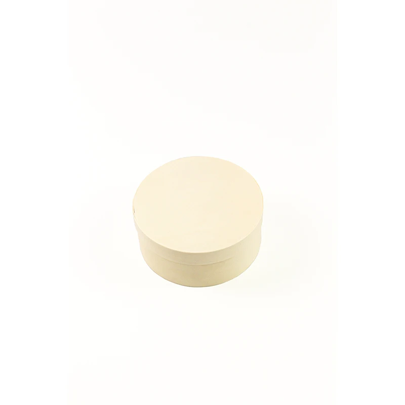 Cheap price ECO Friendly Wooden Round Cake Dessert Box With Lid Wooden Food Container With Customize Logo