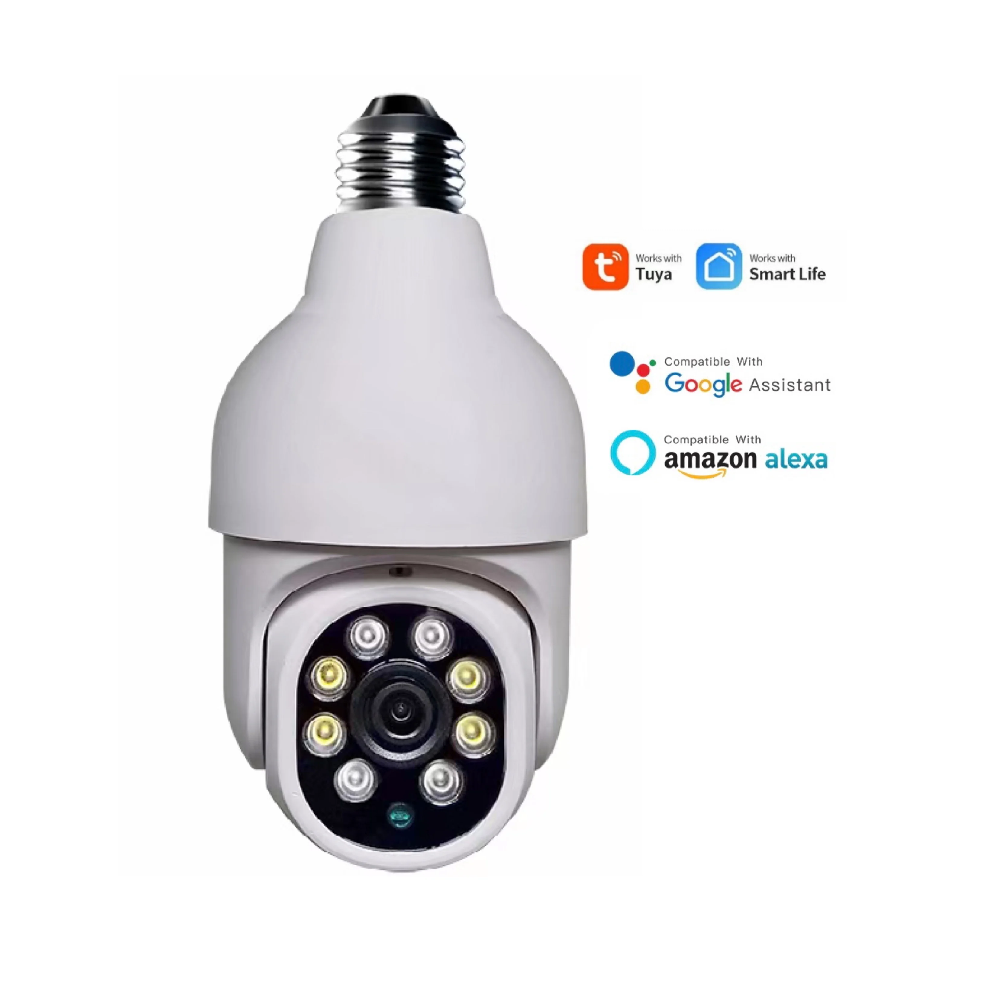 Умная цифровая Водонепроницаемая Наружная и внутренняя лампа с Wi-Fi, 2 МП, 3 Мп