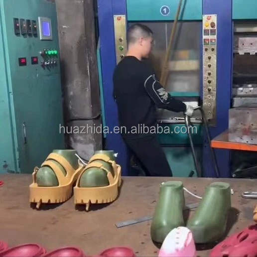 Factory Direct Kids Eva Slipper Injection Shoe Maker Men Shoes Molding Equipment Pvc Shoe Blowing Mould