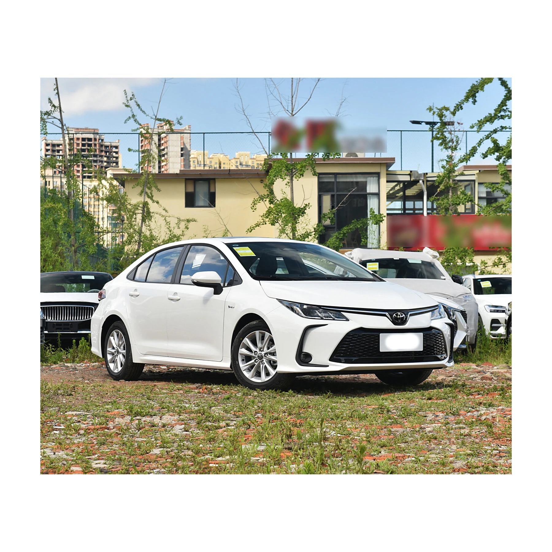 2023 Toyota Corolla Гибридный седан 2025 1 2 т б/у 2023-2020 автоматическая коробка передач турбо двигатель сзади кожа R15 FWD левый