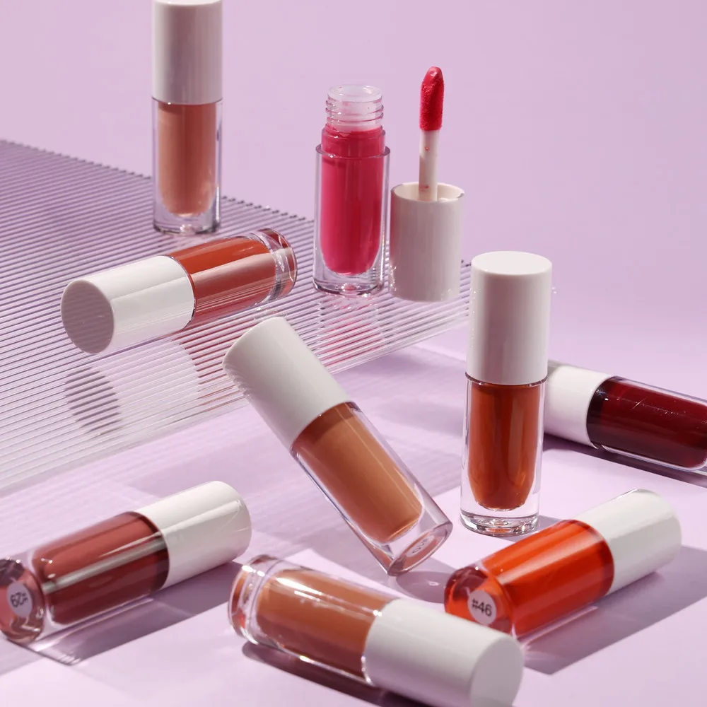 Waterproof Lip Tint Long Lasting Transfer Proof Liptint Women Beauty Purple Lip Gloss Blue Lipgloss Soft Matte Liquid Lipstick