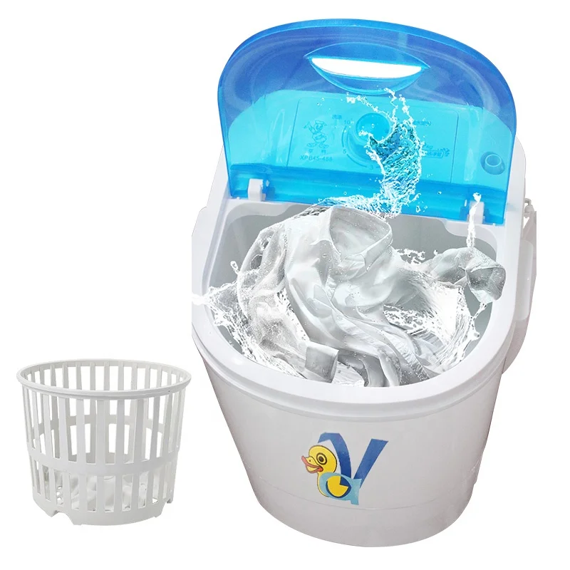 Factory Best Selling Quality Household Small Washing Machine Cheap Multifunctional Dehydrator Mini Panty Sock Washing Machine