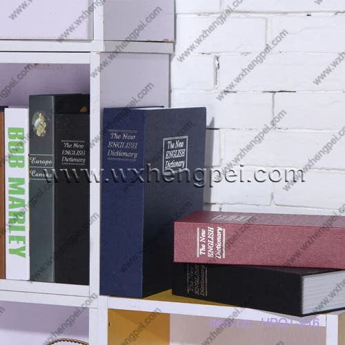 New design english dictionary book money bank with lock / Book type mini hidden anti-theft coffer
