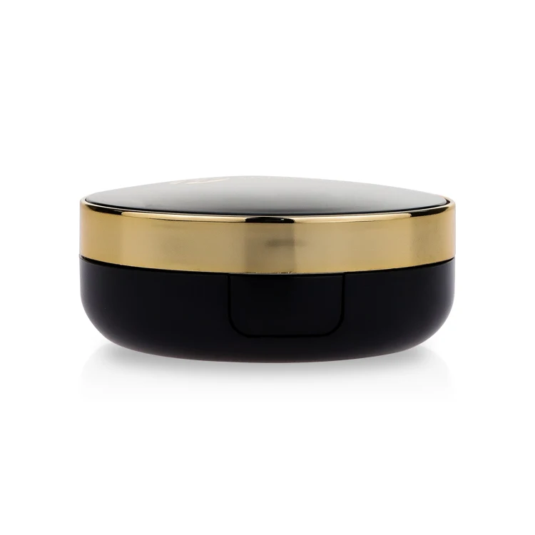 Air Cushion Box high quality compact foundation case empty round pressed  compact powder case with mirror