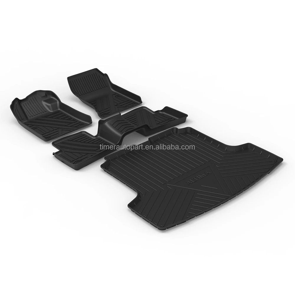Car Seat Mat All Weather Liner For Truck Floor Liner Custom Aftermarket Tpe New Design 3D Carpet For Nissan Altima 2019 Armada