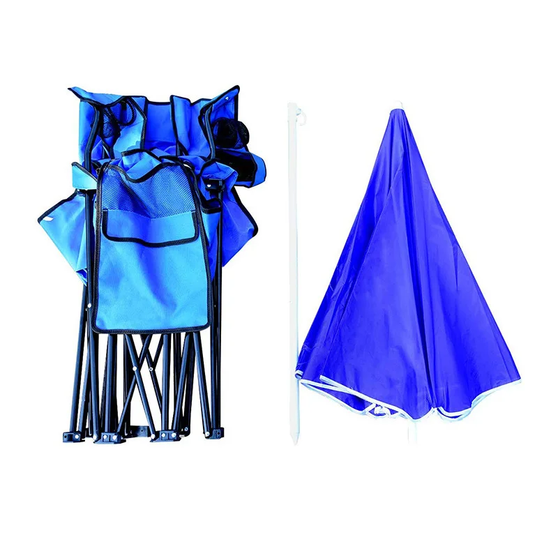 
Adjustable Roofed Wicker Backpack Feet Beach Chair Folding Floating Beaching Arm Chair Umbrella With Sunshade For Heavy People 