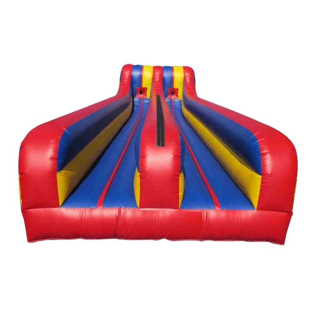 Inflatable Bungee Run Sport For Sale Two Lane Inflatable Runway