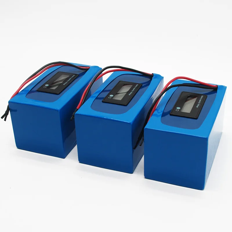Lithium Ion 18650 Battery Pack 11.1V 10Ah 3s 10ah Li-ion BMS Rechargeable Batteries Battery With Monitor