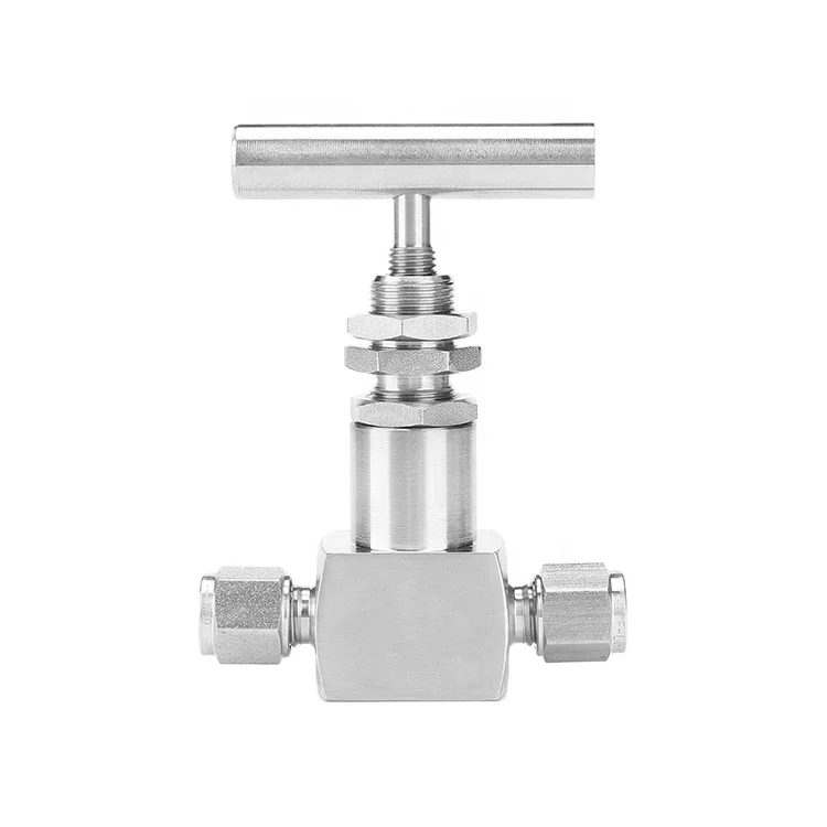 Straight Stainless Steel Needle Valves SS316 BSPP Female Thread Bonnet Needle Valve For Water Oil