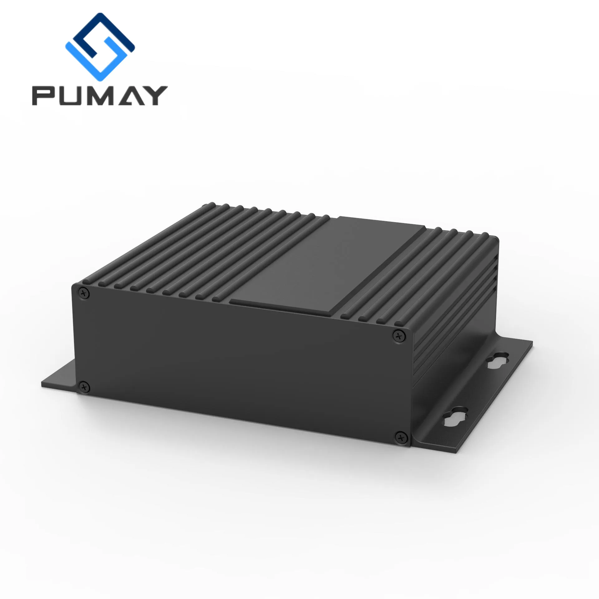 147*41-150 mm ip54 protection level aluminum enclosure box ip 65 electrical housing black project for pcb