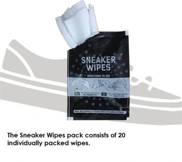 Hot Sale Dual Textured Natural Quick Cleaning Canvas Sports Shoes Leather Sneaker Wipes