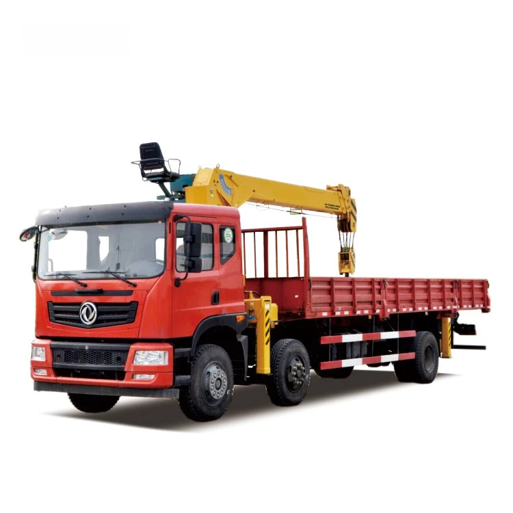 Телескопический гидравлический кран Dongfeng 10 тонн