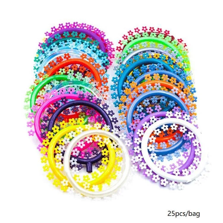 Favorable Price Dental Orthodontic Products Manual Elastic Cartoon Floral Ligature Ties Rubber Mickey Mouse Ring Elastic Bands