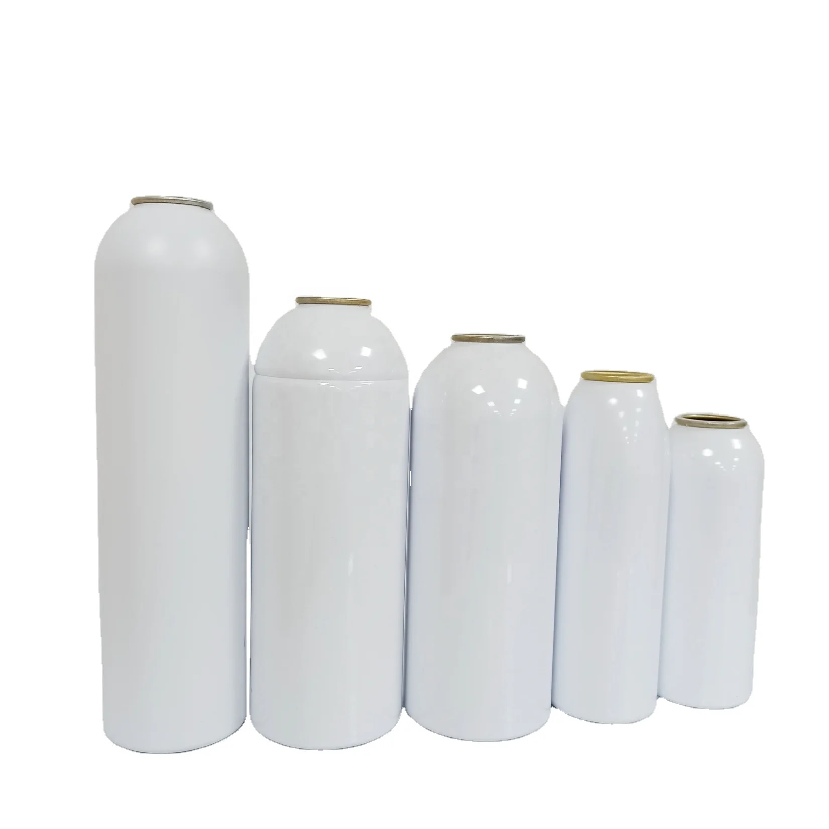 High quality 227g empty aluminium butane gas can compressed gas storage container