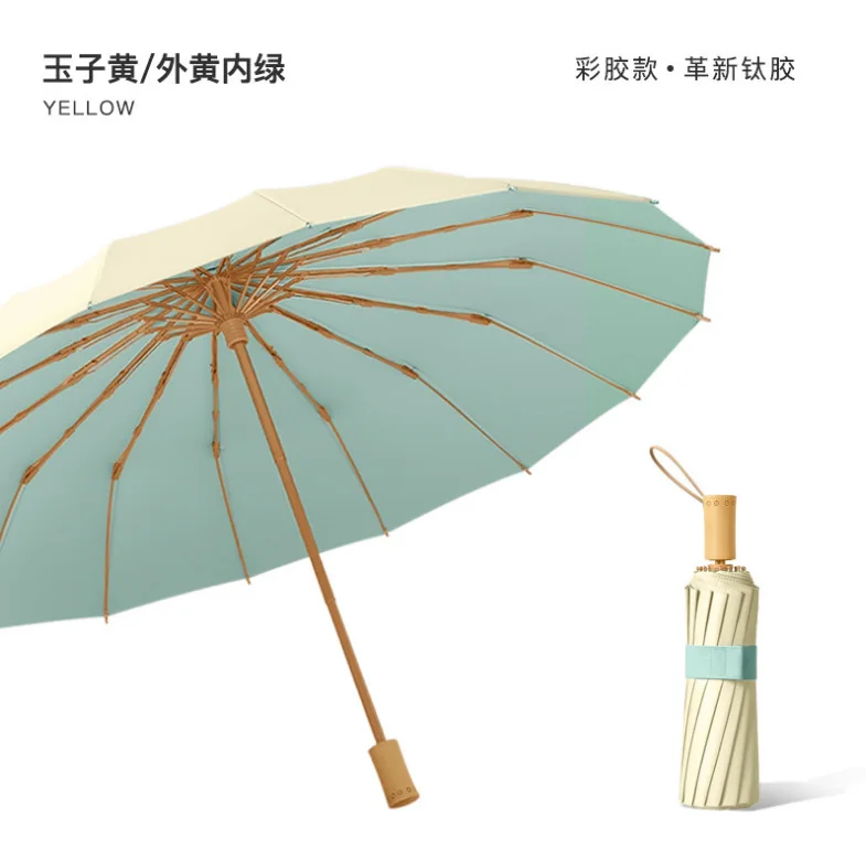 Mini Capsule Light Sunny Rainy Umbrella Women Anti-UV Sunshade Umbrella Pocket Sunscreen Umbrella Portable Paraguas